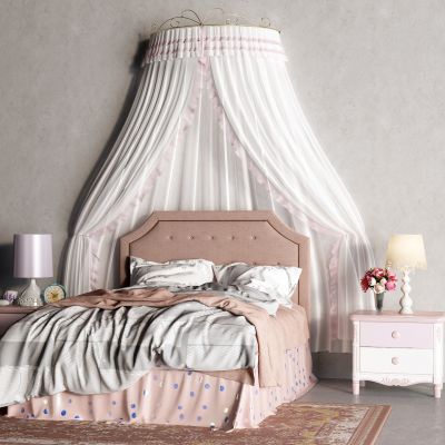 欧式女孩床 儿童床