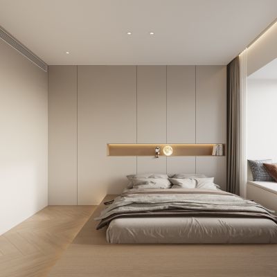 现代榻榻米卧室