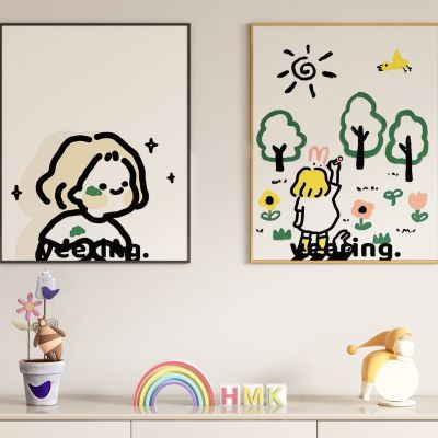 现代抽象装饰画挂画