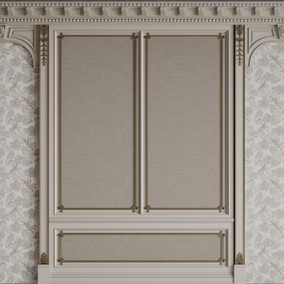 欧式背景墙 欧式护墙板 欧式雕花线条