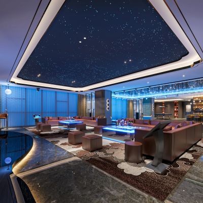 现代KTV大包厢 大包间