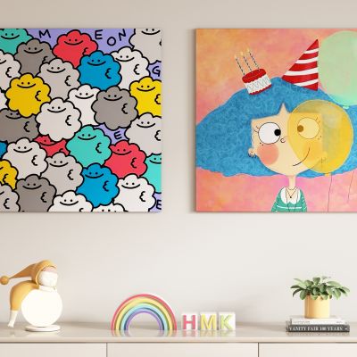儿童卡通装饰画 挂画