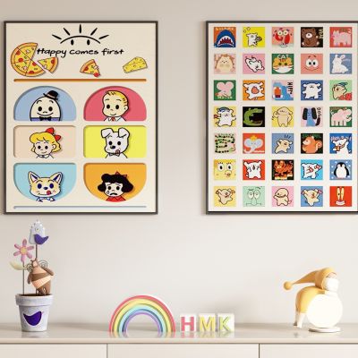 现代儿童卡通装饰画挂画