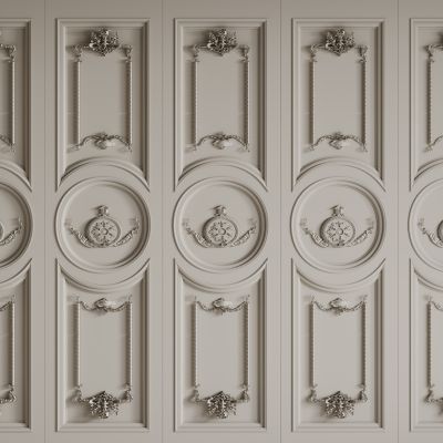 欧式背景墙 欧式护墙板 欧式雕花线条