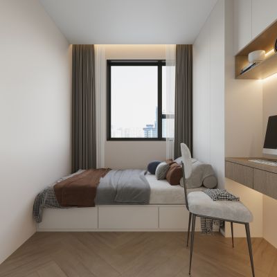 现代榻榻米卧室