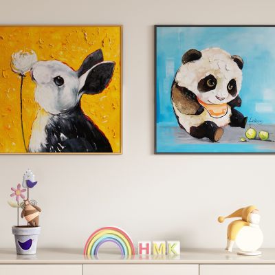 现代儿童卡通装饰画挂画