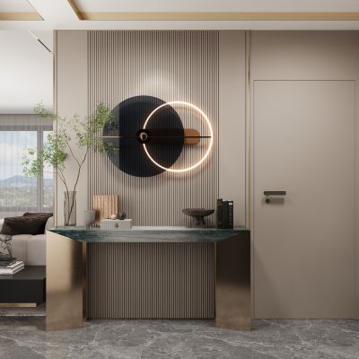 轻奢入户玄关 玄关背景