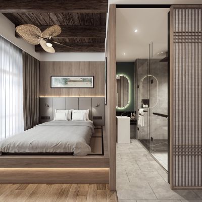 民宿酒店日式客房