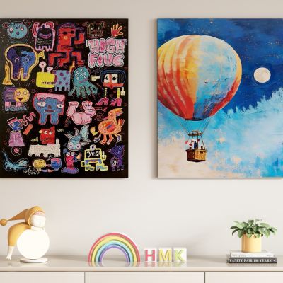 现代抽象装饰画挂画