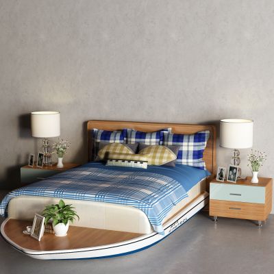 现代儿童床 男孩床