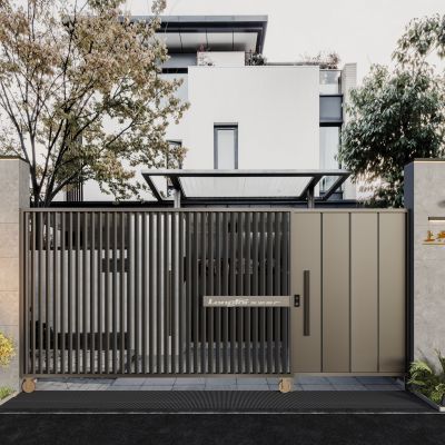 庭院大门 别墅铁艺门 大门