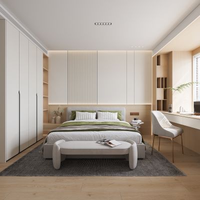 现代卧室