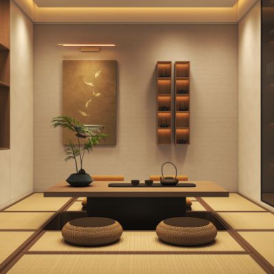 新中式榻榻米茶室