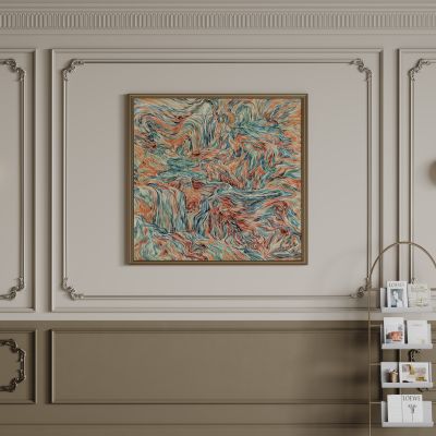 法式背景墙 法式护墙板 法式雕花线条 床头背景墙