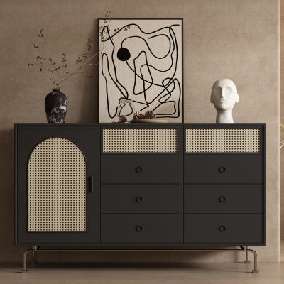 中古侘寂玄关柜 餐边柜 边柜