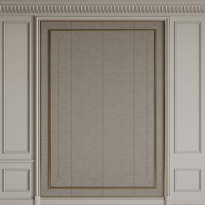 法式背景墙 法式护墙板 法式雕花线条