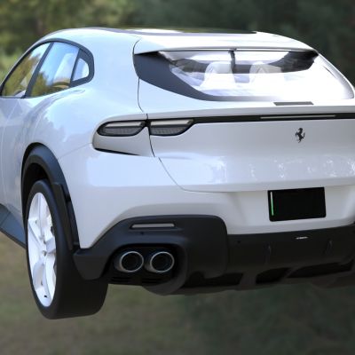 法拉利Purosangue超跑汽车