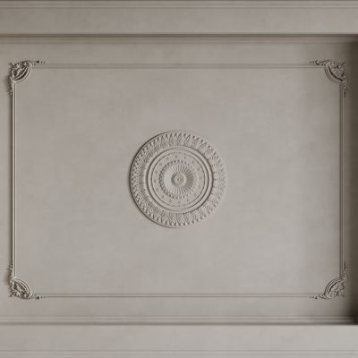 法式天花吊顶 法式灯盘  卧室吊顶 客餐厅吊顶