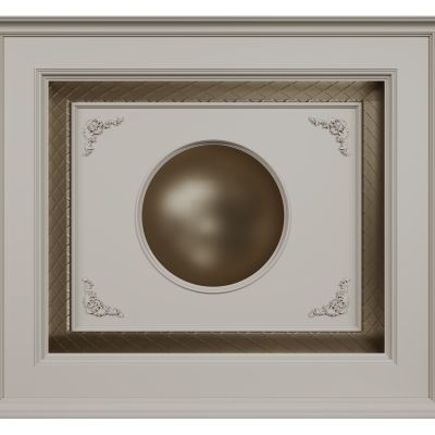 法式天花吊顶 法式灯盘  卧室吊顶 客餐厅吊顶