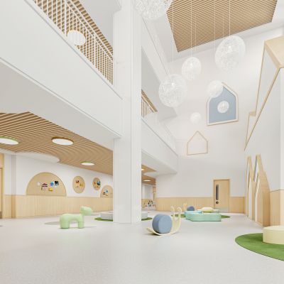 现代幼儿园活动区