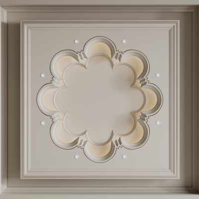 法式天花吊顶