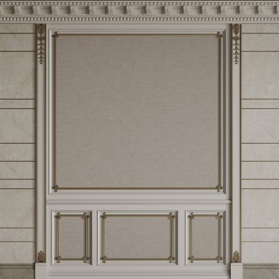 法式背景墙 雕花线条