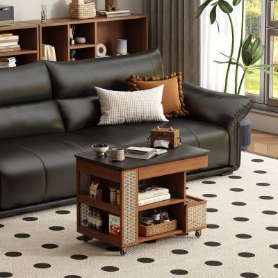 中古风移动边几 移动角几 