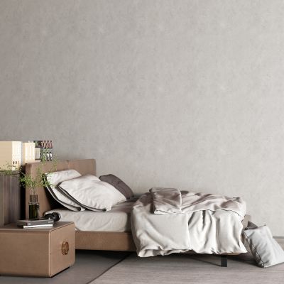 现代儿童床 皮革床