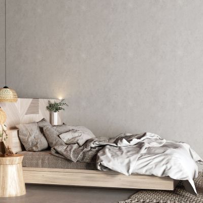 侘寂单人床 原木床