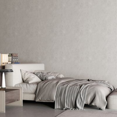 现代布艺床 脚踏 床头柜 单人床