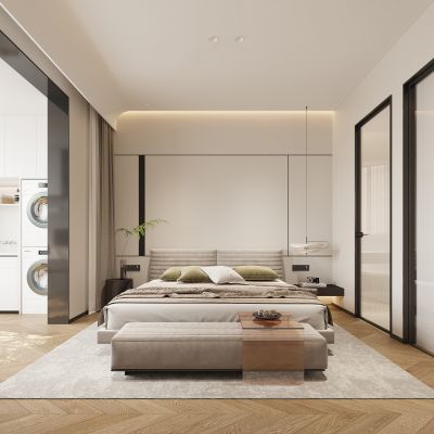现代卧室