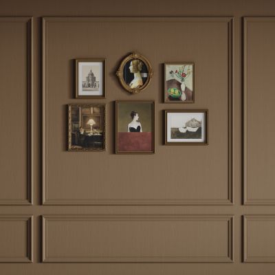 法式背景墙 雕花线条 床头背景墙