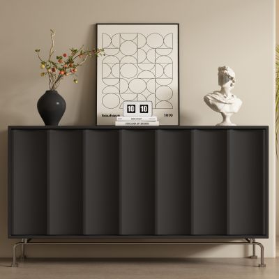 中古风法式玄关柜 餐边柜 边柜