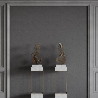 法式背景墙 雕花线条 床头背景墙