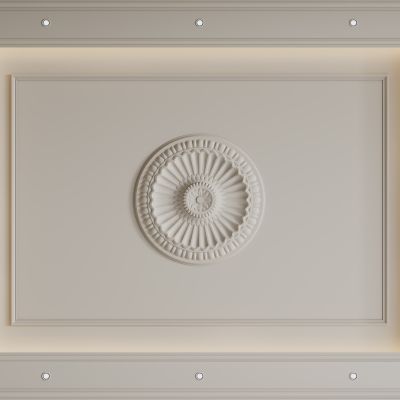 法式天花吊顶  卧室吊顶 客餐厅吊顶