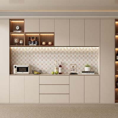 中古风侘寂酒柜 餐边柜