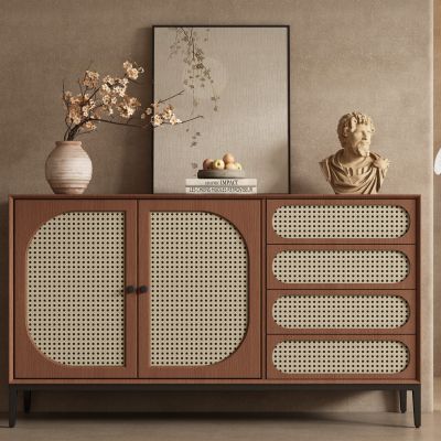 中古风侘寂玄关柜 餐边柜 边柜