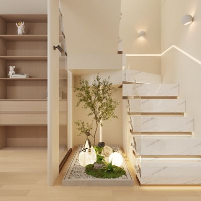 现代奶油风入户柜 鞋柜