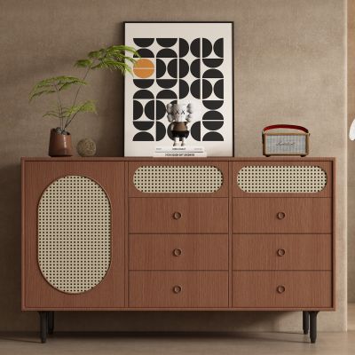 中古风侘寂玄关柜 餐边柜 边柜