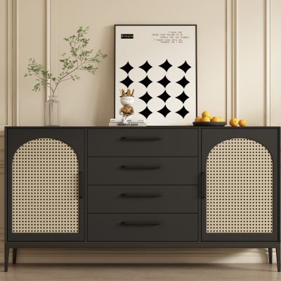 中古风法式玄关柜 餐边柜 边柜