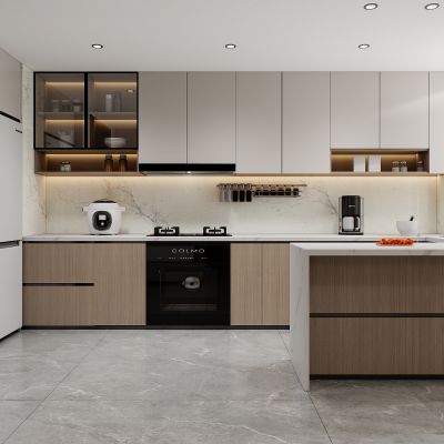 现代厨房厨房橱柜