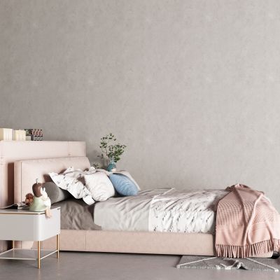 现代儿童床 女孩床 皮质床