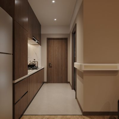 现代公寓客餐厅厨房2016版