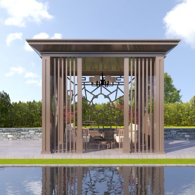 新中式亭子 景观凉亭