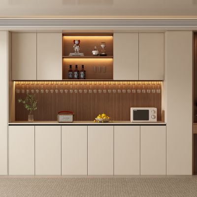 中古风侘寂酒柜 餐边柜