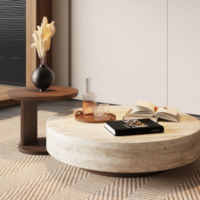 现代中古风茶几