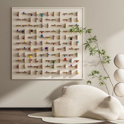 现代简约极简装饰画儿童房挂画