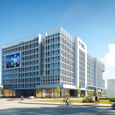 现代厂房 办公楼