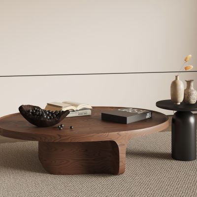 现代中古风茶几