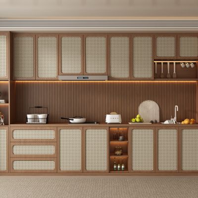 中古风酒柜 餐边柜